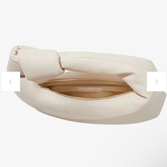 Alexandra Cream Vegan Top Handle Bag by Melie Bianco - Picture 6 of 7